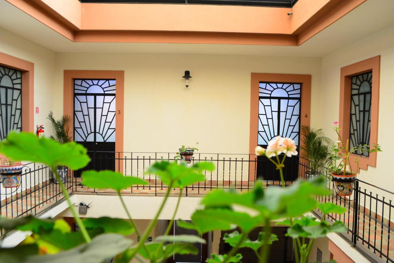 Hotel Del Capitan De Puebla, Departamentos Buitenkant foto